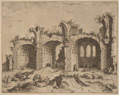 Konstantins basilika af Hieronymus Cock