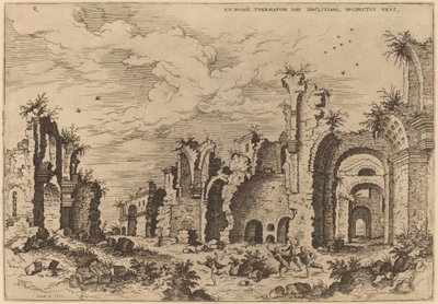 Diocletians bade af Hieronymus Cock