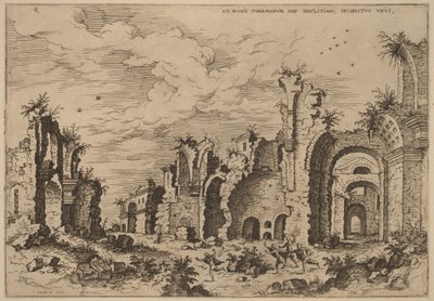 Diocletians bade af Hieronymus Cock