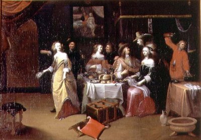 Det galante gensyn af Hieronymus Janssens