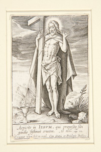 Kristus som frelser af Hieronymus Wierix