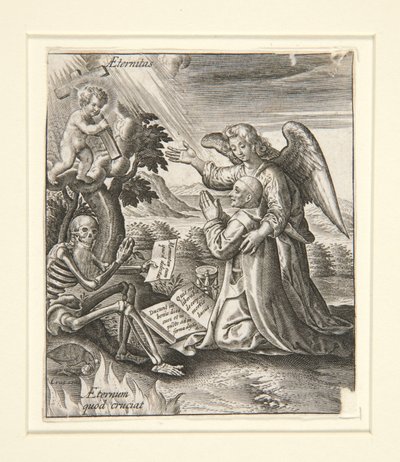 Skytsengel af Hieronymus Wierix