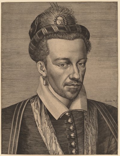 Henrik af Navarra af Hieronymus Wierix