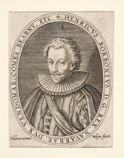 Kong Henrik IV af Hieronymus Wierix