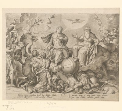 Sidste dom The Four Ages of Man and Death (serietitel) af Hieronymus Wierix