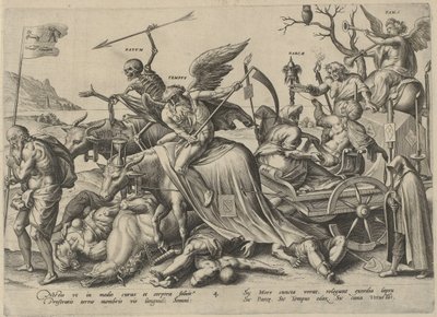 alderdom The Four Ages of Man and Death (serietitel) af Hieronymus Wierix