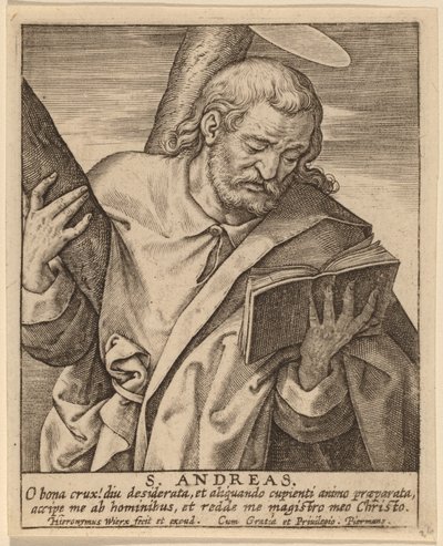S. Andreas af Hieronymus Wierix