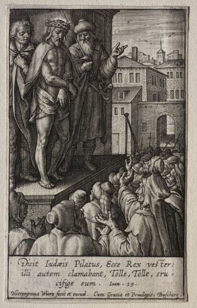 The Passion: Ecce Homo af Hieronymus Wierix