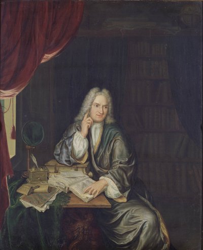 Portræt af Hendrik Snakenburg i en alder af 40 år af Hieronymus van der Mij