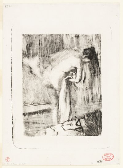 Efter badet II af Hilaire Germain Edgar Degas