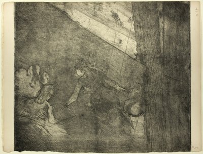 På Café des Ambassadeurs af Hilaire Germain Edgar Degas