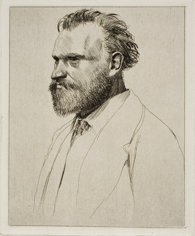 Edouard Manet, portræt i brysthøjde af Hilaire Germain Edgar Degas