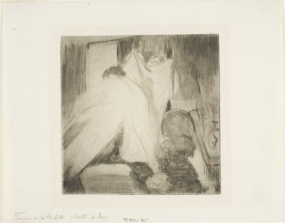Forlader badet af Hilaire Germain Edgar Degas