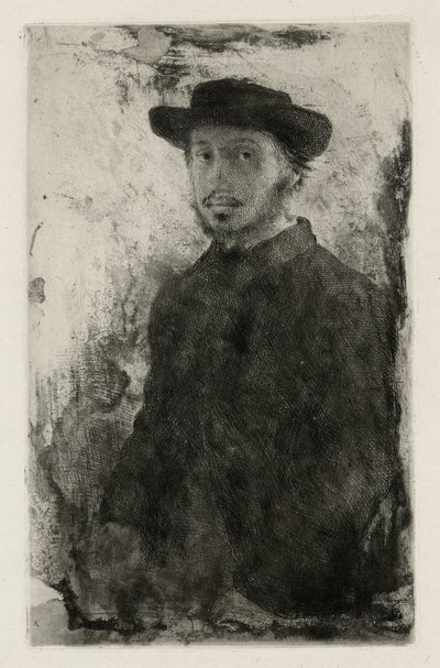 Selvportræt af Hilaire Germain Edgar Degas