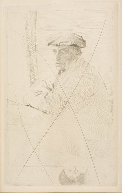 Graveren Joseph Tourny af Hilaire Germain Edgar Degas