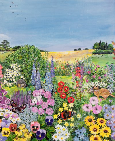 Sommer fra The Four Seasons (en af et sæt på fire) af Hilary Jones