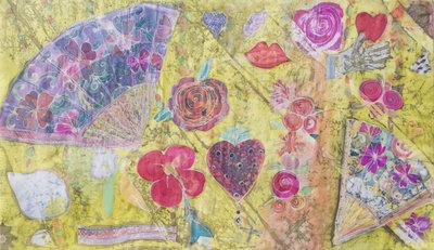 Vifte og blomster af Hilary Simon