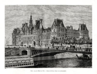 Rådhuset, Paris, Frankrig, 1886 af Hildibrand