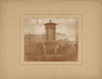 [Calton Hill, Dugald Stewart-monumentet]. af Hill and Adamson