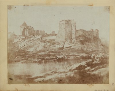 St. Andrews Castle fra nordvest. af Hill and Adamson