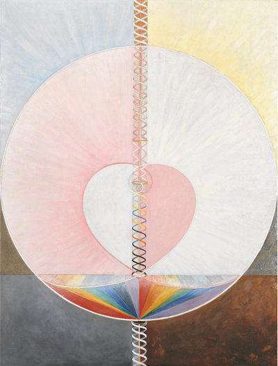 Gruppe IX/UW, nr. 25, Duen, nr. 1 (olie på lærred) af Hilma af Klint