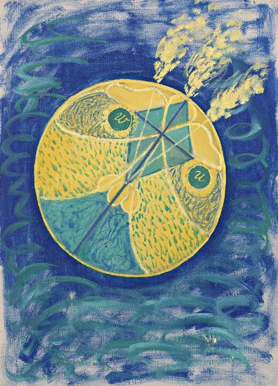 Gruppe I, nr. 7. Urkaos, 1906-1907. af Hilma af Klint