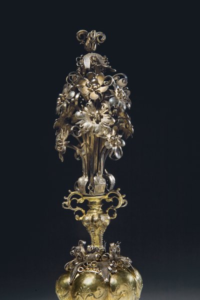 Medingen Minerva Cup, c.1650 (sølv og sølv) af Hinrich Ohmssen