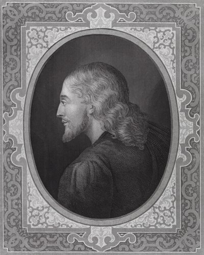 Den eneste sande lighed med vores frelser (gravering) af Hippolyte (1797 1856) (after) Delaroche