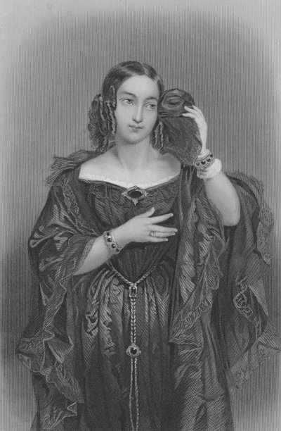 Sontag, Anna (gravering) af Hippolyte Delaroche