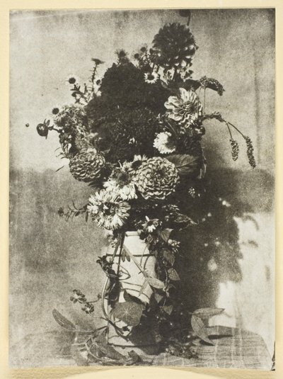 Buket blomster af Hippolyte Bayard