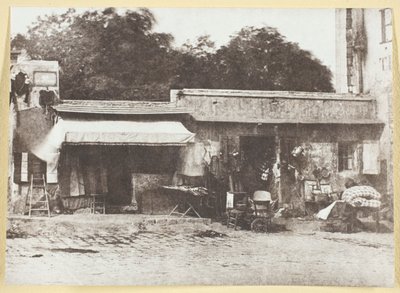 Brocanteurs rue de Rocher af Hippolyte Bayard
