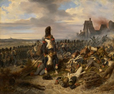 Kampscene af Hippolyte Bellange