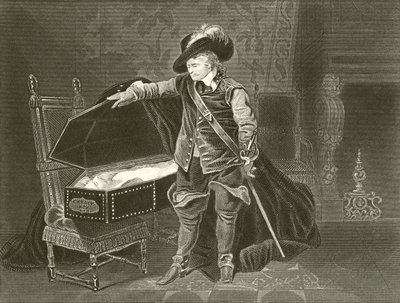 Cromwell ser på Charles I