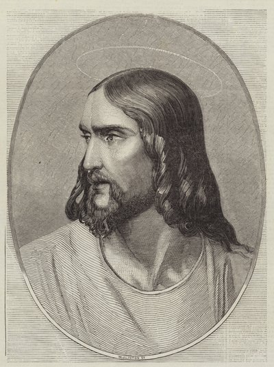Frelserens hoved af Hippolyte Delaroche
