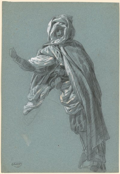 En arabisk rytter på kamelryg af Hippolyte Lalaisse
