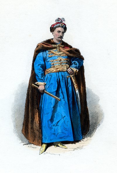 John III Sobieski, konge af Polen og storhertug af Litauen, 1800-tallet. af Hippolyte Louis Emile Pauquet