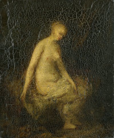 Badende kvinde af Hippolyte Michaud