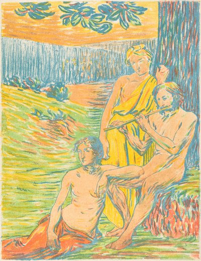 Pan IV (Arcadia) af Hippolyte Petitjean