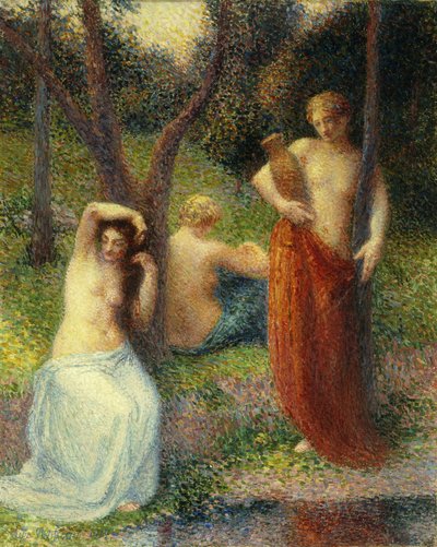 De tre nåder; Les Trois Graces, 1917 af Hippolyte Petitjean