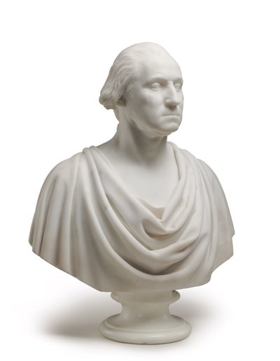 George Washington (marmor) af Hiram Powers