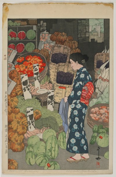 Honest Grocery, Taisho era af Hiroshi Yoshida