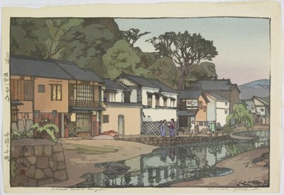 Lille by i Chu_goku-distriktet af Hiroshi Yoshida