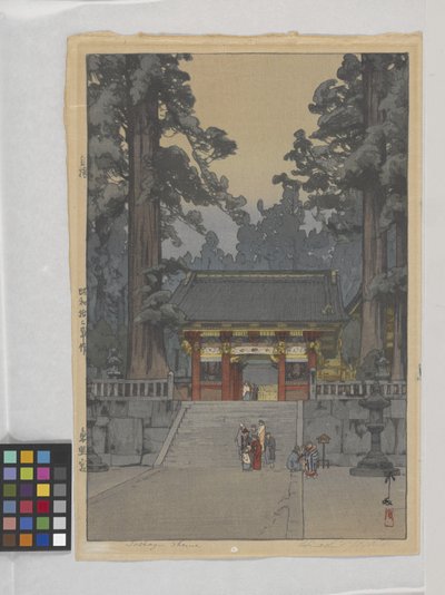 Toshoyu-helligdommen af Hiroshi Yoshida