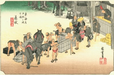 Fujieda af Hiroshige
