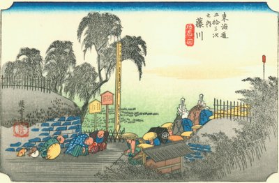 Fujikawa af Hiroshige