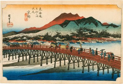 Kyoto af Hiroshige