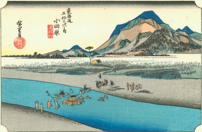 Odawara af Hiroshige