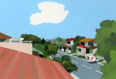 Flytning, Ny by, 2017, af Hiroyuki Izutsu