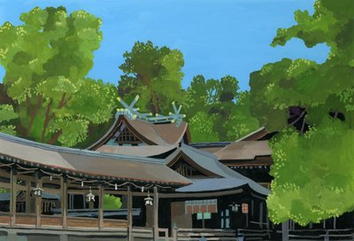 Konpira shline, Japan, 2016 af Hiroyuki Izutsu