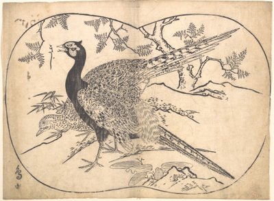 Fasaner af Hishikawa Moronobu